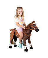 Happy Trails Standing Cowboy Horse