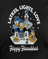 Hybrid Apparel Plus Disney Happy Hanukkah Graphic Pullover Top