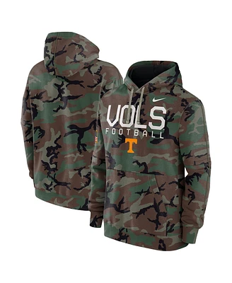 Nike Men's Camo Tennessee Volunteers 2024 Military Appreciation Club Fleece Pullover Hoodie