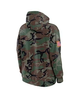 Nike Men's Camo Arizona Wildcats 2024 Military Appreciation Club Fleece Pullover Hoodie