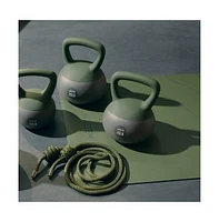 WeGym Soft Kettlebell 3pc Set, Impact-Resistant Base and Anti-Slip, Wide-Grip Handle