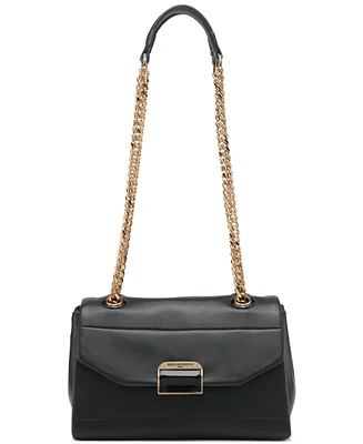 Karl Lagerfeld Paris Liana Small Leather Shoulder Bag