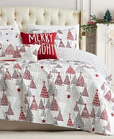 Southshore Fine Linens Merry and Bright 6-Pc. Quilt Set, Full/Queen