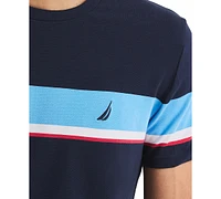 Nautica Men's Striped Cotton-Blend Classic-Fit T-Shirt