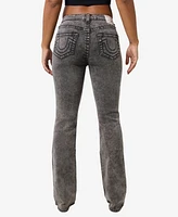 True Religion Women's Becca Bootcut Mid Rise Jeans