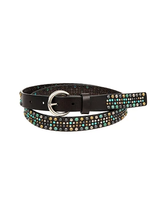 Old Trend Women's Amazonite Leather Belt