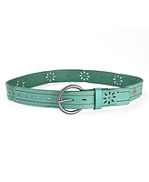 Old Trend Women's Blossom Valley Leather Belt