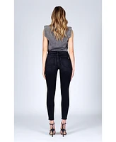 Black Orchid Denim Women's Ava Patch Pocket Skinny Jean