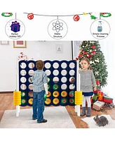Gouun 4-to-Score 4 in A Row Giant Game Set for Kids Adults Family Fun