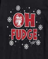 Airwaves Men's A Christmas Story Oh Fudge Short Sleeve Tee