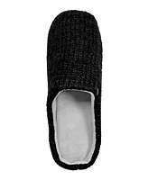 Heat Holders Men's Asher Rib Knit Scuff Slippers