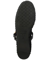 Arezzo Women's Abby Woven Ballet Flats