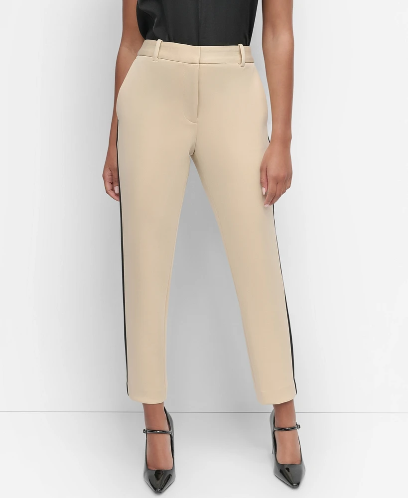 Dkny Women's Soft Hand Scuba Ankle Pants