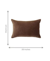 Ihi Home Stella Velvet Decorative Pillow ,14" x 20"