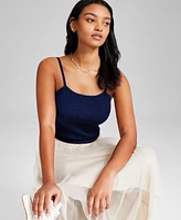 And Now This Women's Scoop-Neck Pointelle Tank Top, Exclusively at Macy's