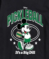 Airwaves Men's Disney Mickey Pickleball Rules Short Sleeve Tee