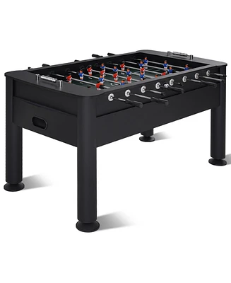 Inolait 58 Inch Full Size Foosball Table, Competition Arcade Soccer Game Table with Leg Levelers and Heavy-Duty Legs