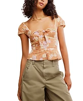 Free People Women's Call Me Baby Blouse - Combo