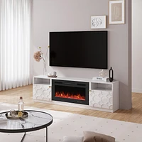 36 inches Multifunctional Electric Fireplace Tv Stand