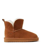 Dearfoams Girls Fireside By Bunbury Genuine Shearling Boot