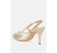 Rag & Co Yaga Stiletto Heel Slingback Sandals