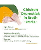 Almo Nature Hqs Natural Dog 12pk (9.87oz): Chicken Drumstick In Broth Entree