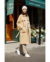Bellemere Women's Beige Wool Coat