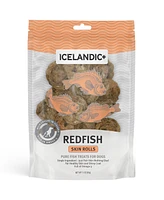 Icelandic+ Redfish Skin Rolls - Dog Treat 3oz