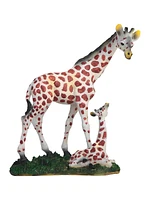 Fc Design "2-pc Gift Set" 7"H Giraffe with Baby Figurine Statue Ornament Home Room Office Decor and Perfect Gift Ideas for Housewarming, Holidays and