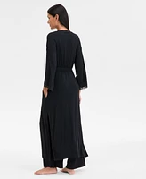 I.n.c. International Concepts Women's Lace-Trim Robe, Exclusively at Macy's