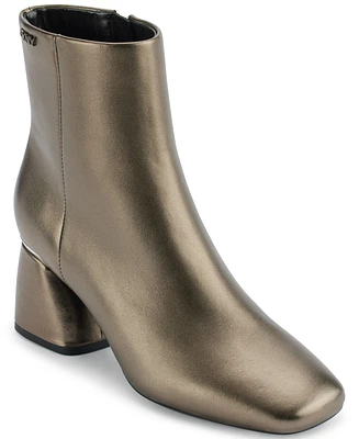 Dkny Women's Caleena Block Heel Dress Boots