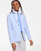 Tommy Hilfiger Big Boys Stretch Linen-Look Sport Coat