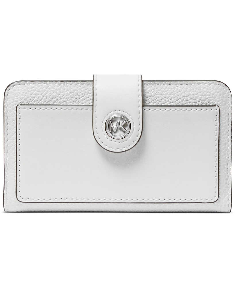 Michael Kors Mk Charm Tab Pocket Bifold Wallet