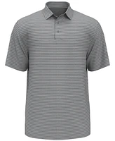 Pga Tour Men's Heathered Stripe Golf Polo Shirt