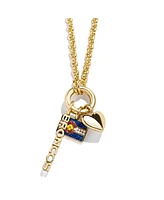 Wear by Erin Andrews Denver Broncos Charm Necklace