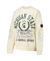 Gameday Couture Women's Cream Michigan State Spartans Slay Pullover Sweatshirt