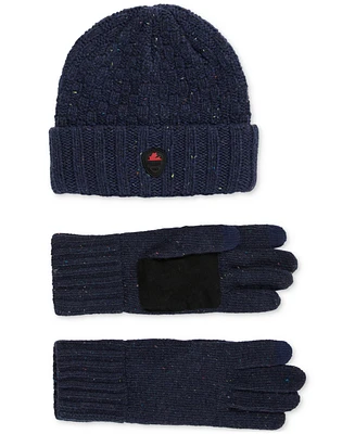 Pajar Men's 2-Pc. Set Dot Beanie Hat & Gloves