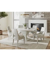 Mezzanine 6-Pc. Dining Set (Round Table & 5 Side Chairs)