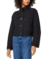 Vince Camuto Women's Button-Front Cropped Jacket