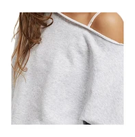 Cotton On Women's Classic Fleece Off The Shoulder Sweatshirt