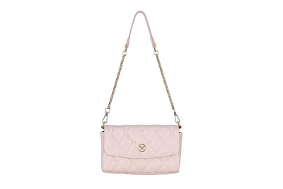 Victoria Hyde London Pearl Quilted Shoulder Bag Small Chanel Bag Collection in Leather