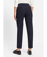 Olsen Women's Lisa Fit Cropped Pull-On Jersey Pant