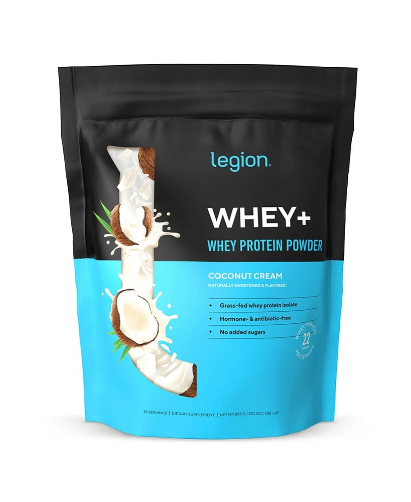 Legion Athletics Legion Whey+ Natural Whey Protein Powder - Coconut Cream