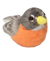 Wild Republic Audubon Bird American Robin Stuffed Animal, 5.5 Inches