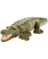 Wild Republic Cuddlekins Jumbo Crocodile Stuffed Animal, 30 Inches