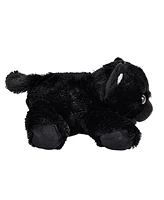 Wild Republic Hug'ems Black Cat Stuffed Animal, 7 Inches