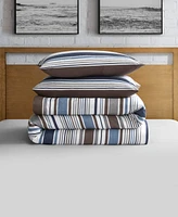 Lucky Brand Monterey Stripe 3-Pc. Duvet Cover Set