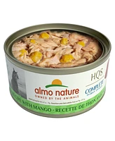 Almo Nature Hqs Complete Cat 12pk (2.47oz): Tuna Recipe W/ Mango in Gravy