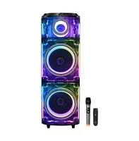 Supersonic Iq Sound Cyber Flex 2 x 12 inch Wireless Party Speaker