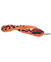 Wild Republic Plush Snake Eastern Cottonmouth Snake Stuffed Animal, 54 Inches